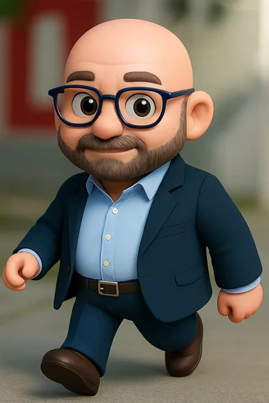 Ilustración de Marc, consultor en marketing digital, experiencia de cliente y digitalización